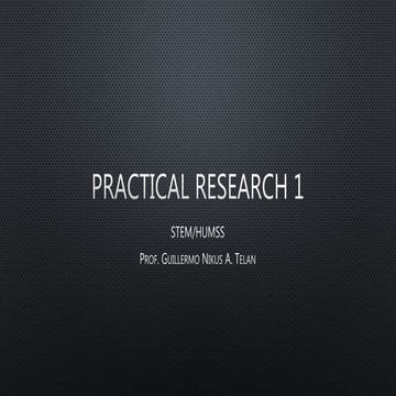 Practical research-1