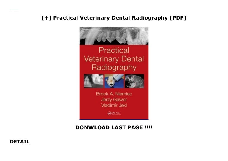 Practical Veterinary Dental Radiography [PDF]