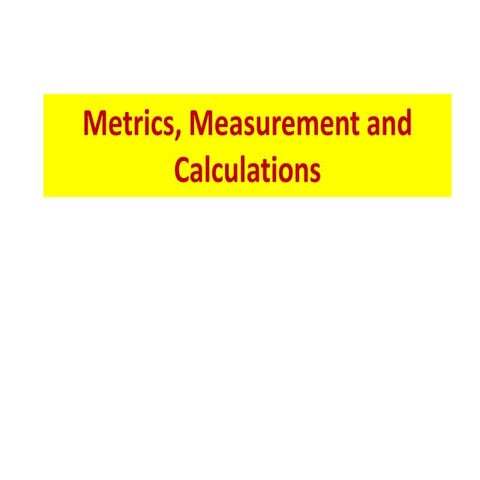 Practical 3-Metrics