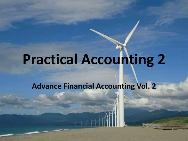 Practical accounting 2  vol 2