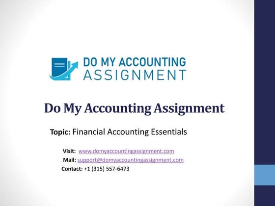 Do My Accounting Assignment, Accounting assignment website