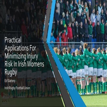 Practical Applications For Minimising Injury Risk