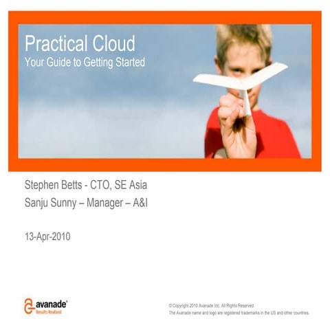 Practical Cloud - Stephen Betts (Avanade)