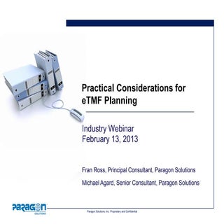Practical considerations for eTMF P...