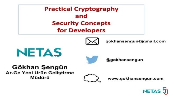 Practical Cryptography and Security Concepts for Developers