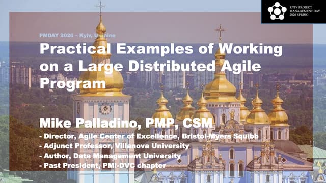 Mike Palladino. Practical examples of working remote on a large distributed a...