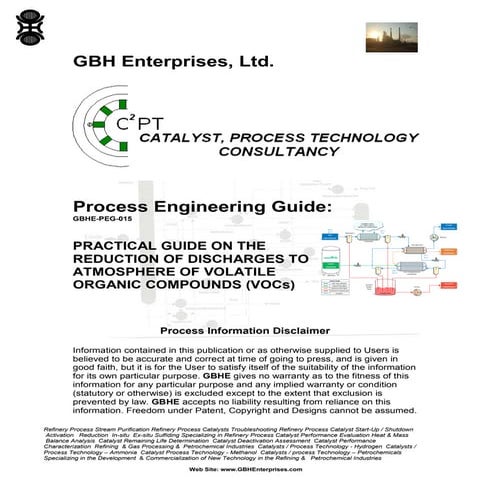 PRACTICAL GUIDE ON THE REDUCTION OF DISCHARGES TO ATMOSPHERE OF VOLATILE ORGA...