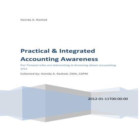 Practical integrated accounting awarness for cash and cash equivalent