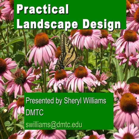 Practical Landscape Design Class