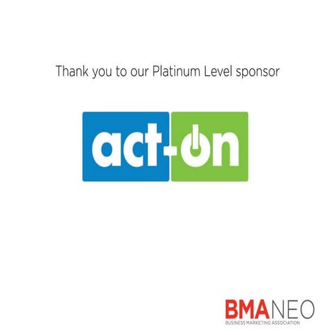 Practical marketing automation from BMANEO event