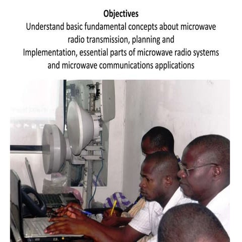 Practical microwave radio transmission training in Nigeria