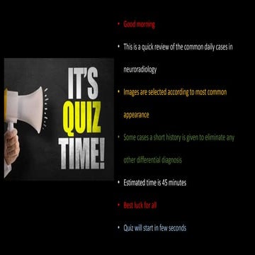 neuroradiology quiz module 