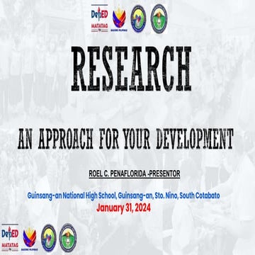 Practical Research for senior High School
