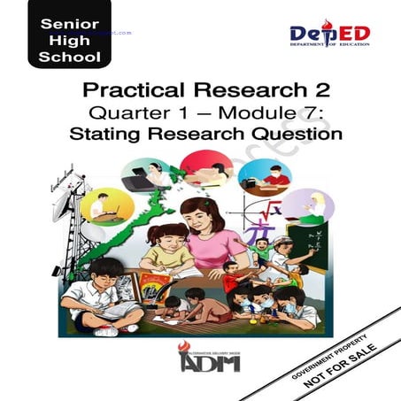 Practical Research 2 Module: Mastering Stating Research Questions for ...