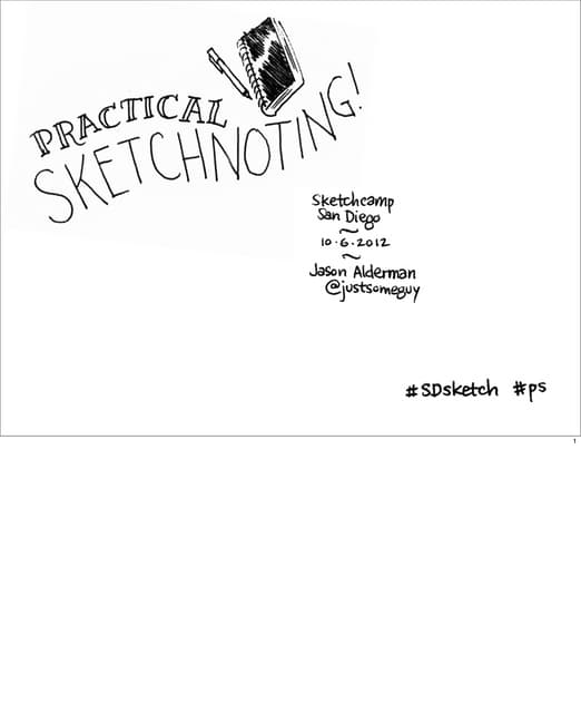 Practical Sketchnoting