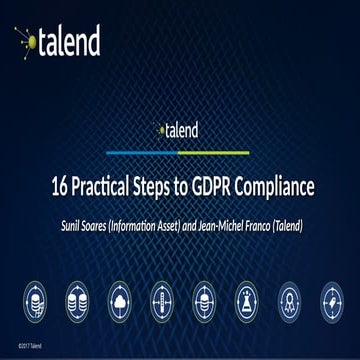 Practical Steps to GDPR Compliance with Talend.pptx