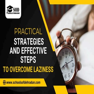 Practical Strategies And Effective Steps To Overcome Laziness Pdf