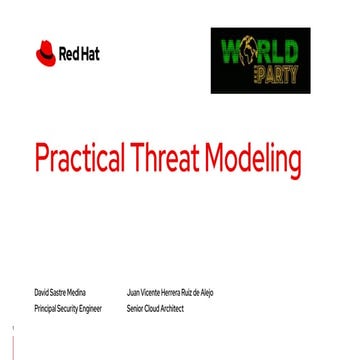 Practical Threat Modeling - WorldParty 2k23 HackMadrid.pdf