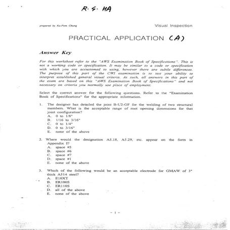 Practical training exam | PDF