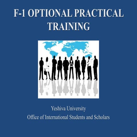F1 Optional Practical Training