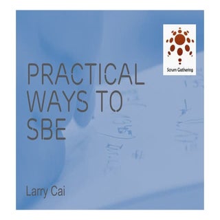 Practical way to experience of Spec...