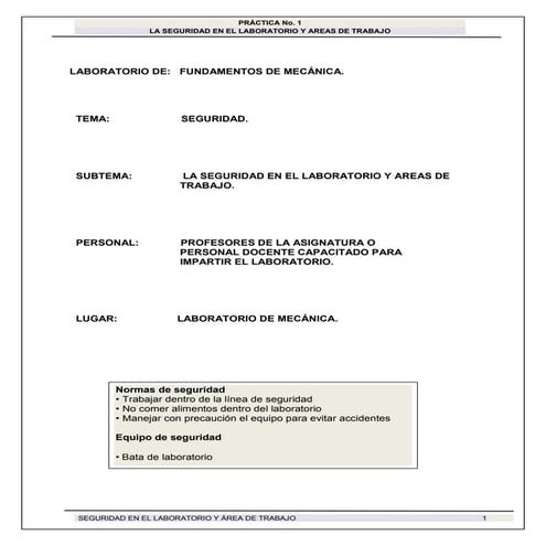 Practica no1. Seguridad en el lab.