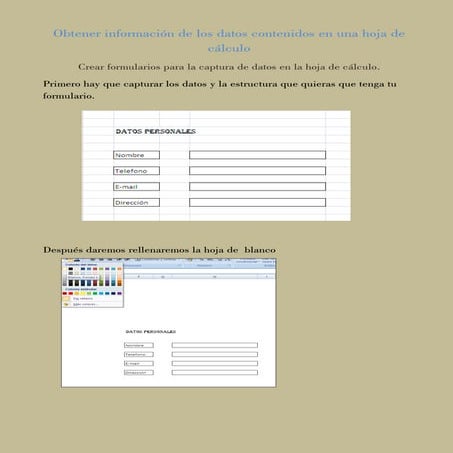 Practica obtener datos en excel