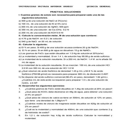 Practica quimica upao