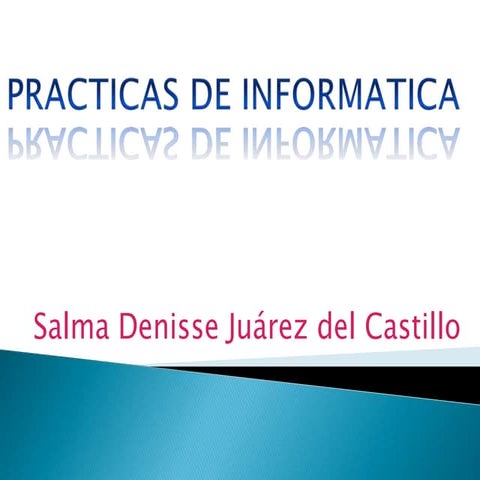 Practicas de informatica