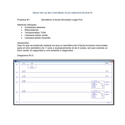 Practicas de Programable Controller Logic 