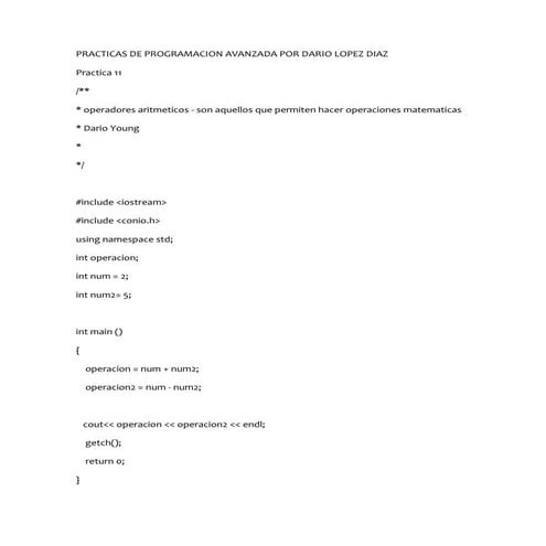 Practicas de programacion 11 20