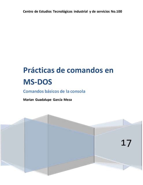 Guia practica de comandos en ms-dos | PDF