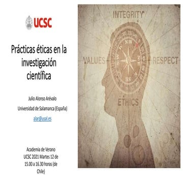 Prácticas éticas de investigación científica