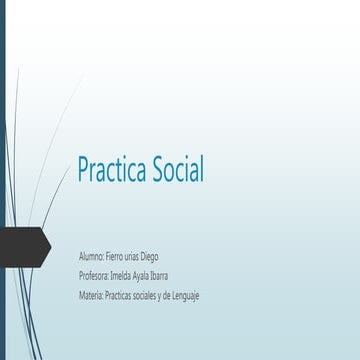 Practica social