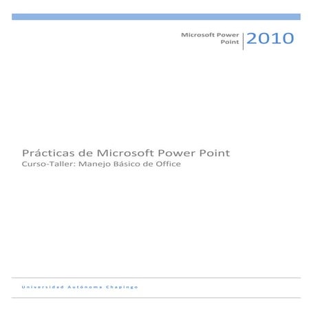 Cuaderno practica de powerpoint | PDF