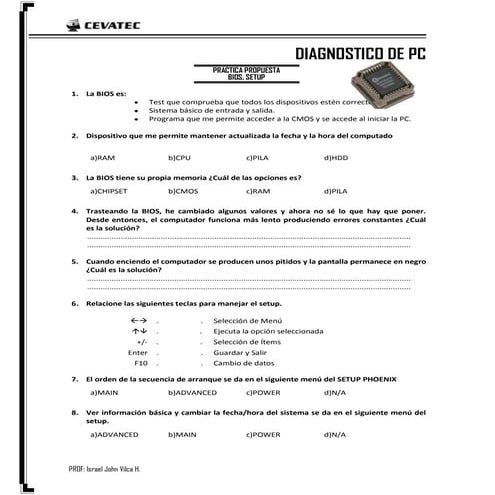 Practica taller bios setup