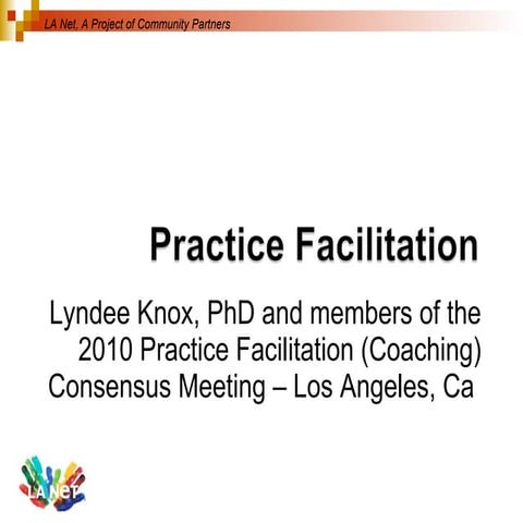 Practice Facilitator Presentation