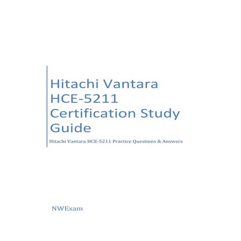 HCE-5211 Practice Test & Study Plan for Success Guide