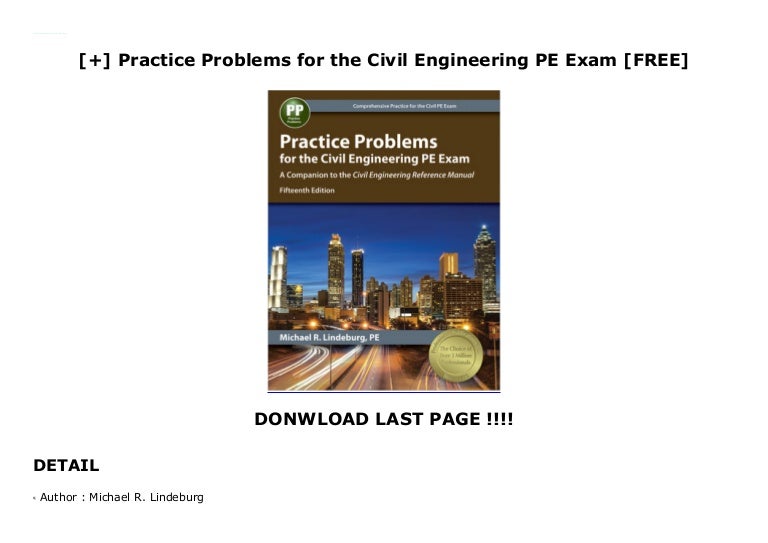 Pe Civil Practice Problems Pdf – DKBVX