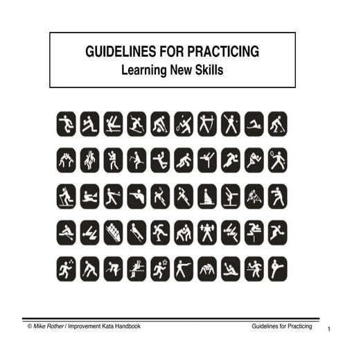 Improvement Kata Workshop | PDF