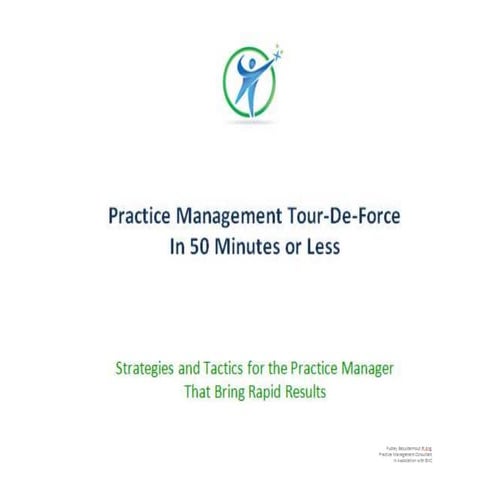 Medical Practice Management Training