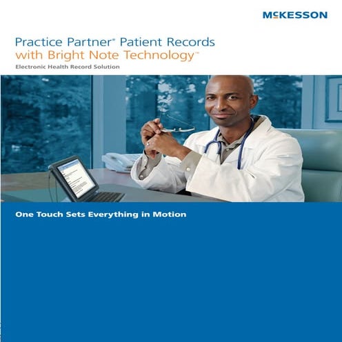 Practice Partner® Patient Records with Bright Note Technology™
