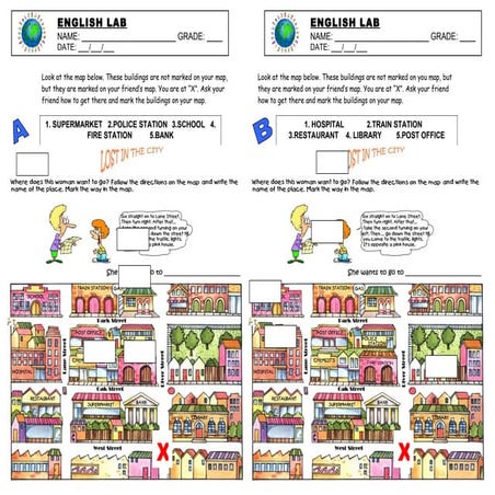 Practice speaking map | DOC