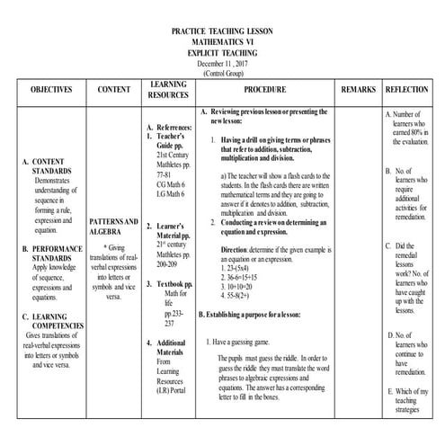 Translations of real-verbal expressions into letters or symbols and vice versa.