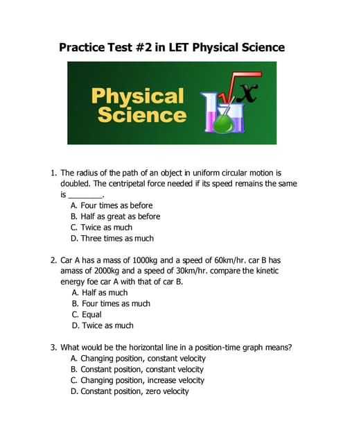 LET Practice test in Professional Education-principles and strategies ...