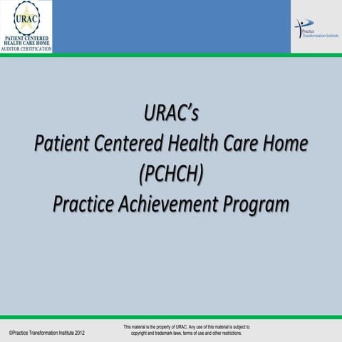 Practice transformation leading to pcmh designation 