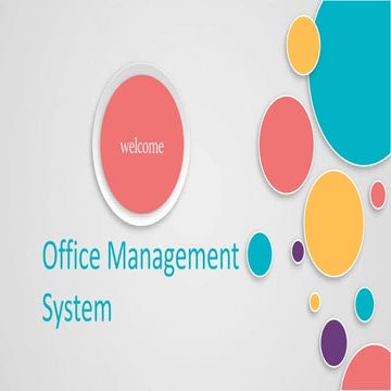 Office Management System | PPT
