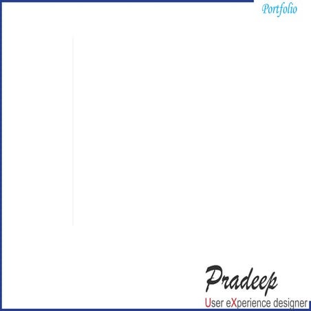 Portfolio - Pradeep | PPT