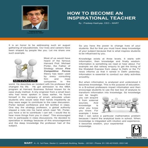 Pradeep  jaipuria talk