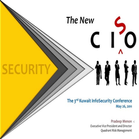 Pradeep menon   how to influence people and win top management buy0in for ciso